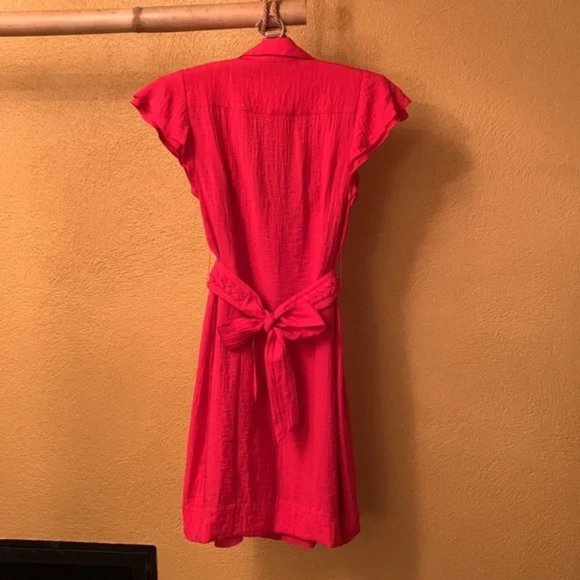 BCBG Dress, Size 4, Red/Pink - Picture 3 of 5